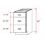 Picture of Vanity Drawer Base (VD) (No Sink)